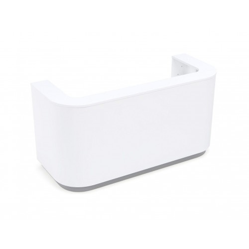 Cosy HPL White Reception Desk